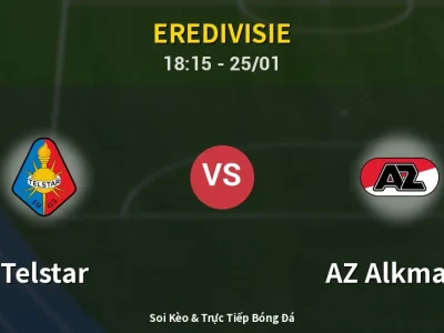 Kết Quả: Telstar 0-1 AZ Alkmaar – Highlight & Bàn Thắng | Eredivisie