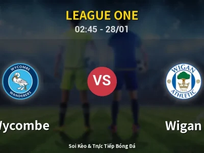 Kết Quả: Wycombe 2-0 Wigan – Highlight & Bàn Thắng | League One