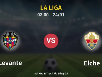 Kết Quả: Levante 3-2 Elche – Highlight & Bàn Thắng | La Liga