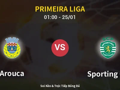 Kết Quả: Arouca 1-2 Sporting CP – Highlight & Bàn Thắng | Primeira Liga