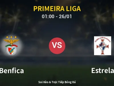 Kết Quả: Benfica 4-0 Estrela – Highlight & Bàn Thắng | Primeira Liga