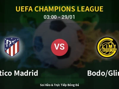 Kết Quả: Atletico Madrid 1-2 Bodo/Glimt – Highlight & Bàn Thắng | UEFA Champions League