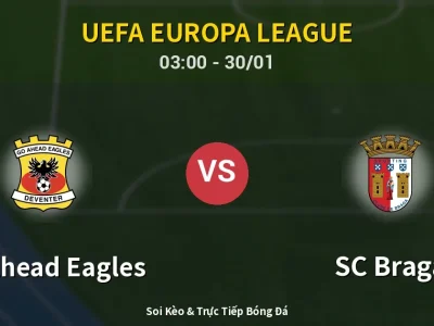 Kết Quả: GO Ahead Eagles 0-0 SC Braga – Highlight & Bàn Thắng | UEFA Europa League