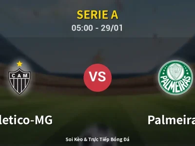 Kết Quả: Atletico-MG 2-2 Palmeiras – Highlight & Bàn Thắng | Serie A