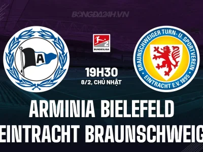 Dự đoán bất ngờ: Arminia Bielefeld vs Eintracht Braunschweig – Cuộc đua tránh xuống hạng nảy lửa!