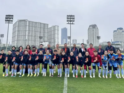 Tuyển nữ Việt Nam khai xuân tập luyện, quyết tâm ‘bùng nổ’ tại VCK châu Á 2026