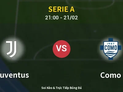 🔴 Trực Tiếp: Juventus 0-1 Como – Link Xem Serie A (Full HD)