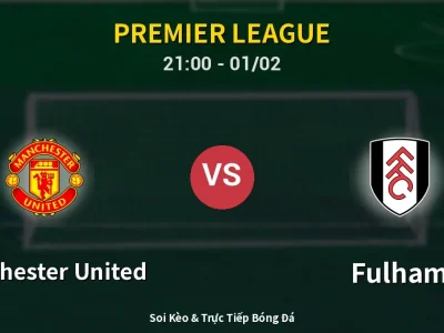 Soi Kèo Manchester United vs Fulham – 21:00 01/02 | Nhận Định, Dự Đoán Tỷ Số