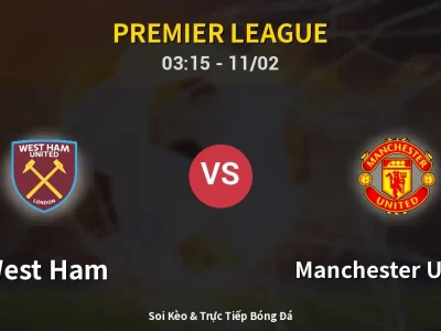 Kết Quả: West Ham 1-1 Manchester United – Highlight & Bàn Thắng | Premier League