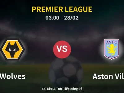 Kết Quả: Wolves 2-0 Aston Villa – Highlight & Bàn Thắng | Premier League