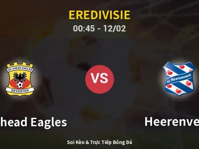 Kết Quả: GO Ahead Eagles 1-3 Heerenveen – Highlight & Bàn Thắng | Eredivisie