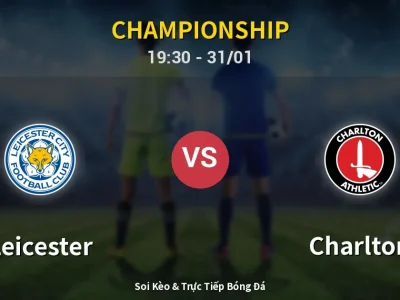 Kết Quả: Leicester 0-2 Charlton – Highlight & Bàn Thắng | Championship