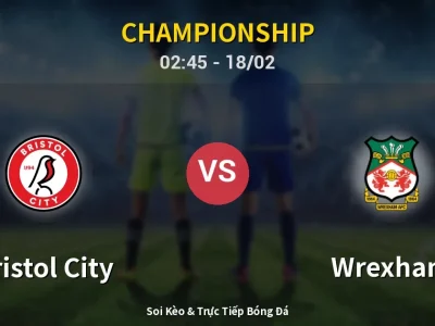 Kết Quả: Bristol City 2-2 Wrexham – Highlight & Bàn Thắng | Championship