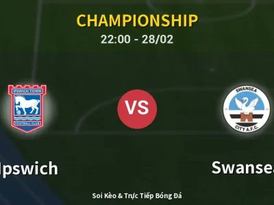 Soi Kèo Ipswich vs Swansea – 22:00 28/02 | Nhận Định, Dự Đoán Tỷ Số