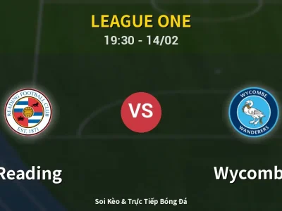 🔴 Trực Tiếp: Reading 1-0 Wycombe – Link Xem League One (Full HD)