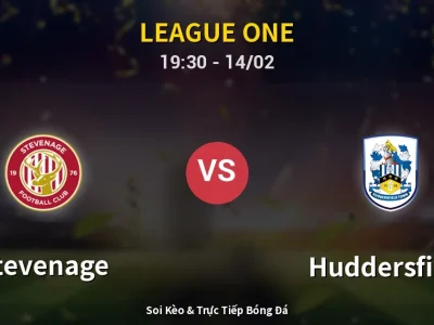 🔴 Trực Tiếp: Stevenage 0-0 Huddersfield – Link Xem League One (Full HD)