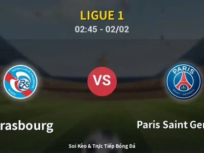 Kết Quả: Strasbourg 1-2 Paris Saint Germain – Highlight & Bàn Thắng | Ligue 1