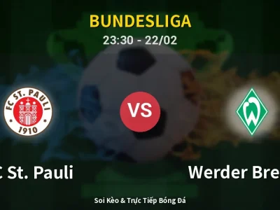 Soi Kèo FC St. Pauli vs Werder Bremen – 23:30 22/02 | Nhận Định, Dự Đoán Tỷ Số