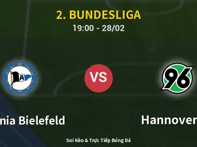 Soi Kèo Arminia Bielefeld vs Hannover 96 – 19:00 28/02 | Nhận Định, Dự Đoán Tỷ Số