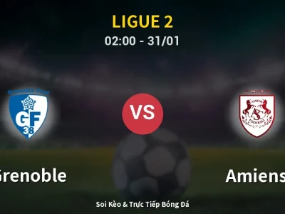 Kết Quả: Grenoble 2-1 Amiens – Highlight & Bàn Thắng | Ligue 2