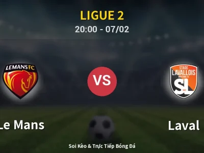 🔴 Trực Tiếp: Le Mans 0-0 Laval – Link Xem Ligue 2 (Full HD)