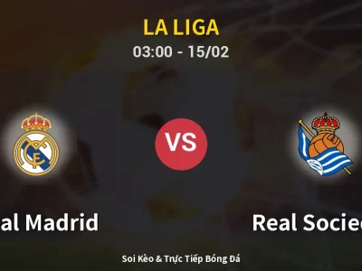 Kết Quả: Real Madrid 4-1 Real Sociedad – Highlight & Bàn Thắng | La Liga