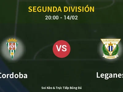 Soi Kèo Cordoba vs Leganes – 20:00 14/02 | Nhận Định, Dự Đoán Tỷ Số