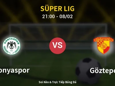 🔴 Trực Tiếp: Konyaspor 0-0 Göztepe – Link Xem Süper Lig (Full HD)