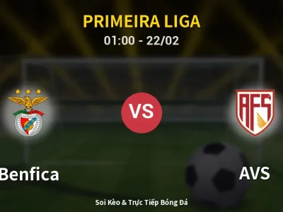 Kết Quả: Benfica 3-0 AVS – Highlight & Bàn Thắng | Primeira Liga