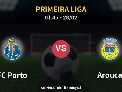 Kết Quả: FC Porto 3-1 Arouca – Highlight & Bàn Thắng | Primeira Liga
