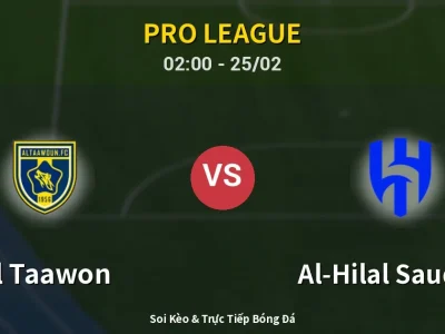 Kết Quả: Al Taawon 1-1 Al-Hilal Saudi FC – Highlight & Bàn Thắng | Pro League