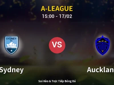 Kết Quả: Sydney 1-1 Auckland – Highlight & Bàn Thắng | A-League
