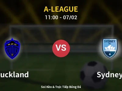 Kết Quả: Auckland 1-0 Sydney – Highlight & Bàn Thắng | A-League