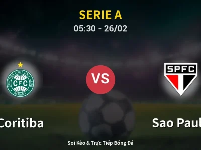Kết Quả: Coritiba 0-1 Sao Paulo – Highlight & Bàn Thắng | Serie A