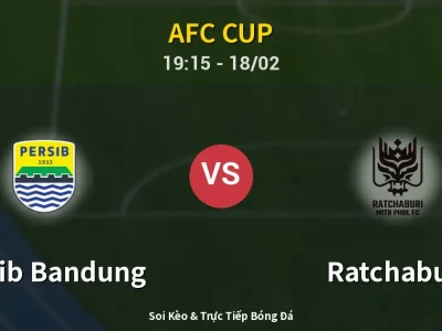 🔴 Trực Tiếp: Persib Bandung 1-0 Ratchaburi – Link Xem AFC Cup (Full HD)