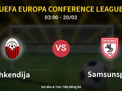 Kết Quả: Shkendija 0-1 Samsunspor – Highlight & Bàn Thắng | UEFA Europa Conference League