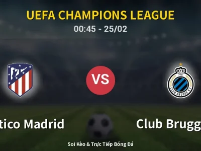 Kết Quả: Atletico Madrid 4-1 Club Brugge KV – Highlight & Bàn Thắng | UEFA Champions League