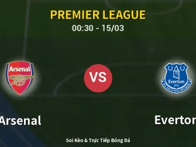 Kết Quả: Arsenal 2-0 Everton – Highlight & Bàn Thắng | Premier League