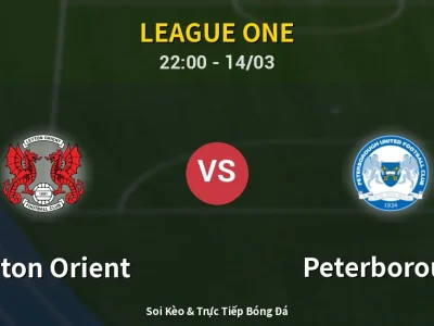 🔴 Trực Tiếp: Leyton Orient 0-0 Peterborough – Link Xem League One (Full HD)
