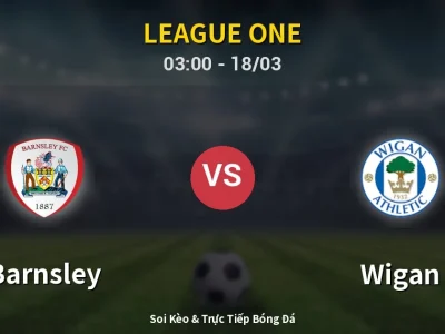Kết Quả: Barnsley 1-1 Wigan – Highlight & Bàn Thắng | League One