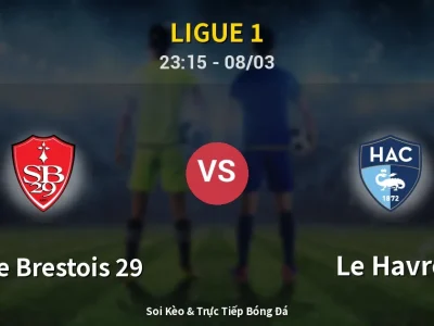 Soi Kèo Stade Brestois 29 vs Le Havre – 23:15 08/03 | Nhận Định, Dự Đoán Tỷ Số