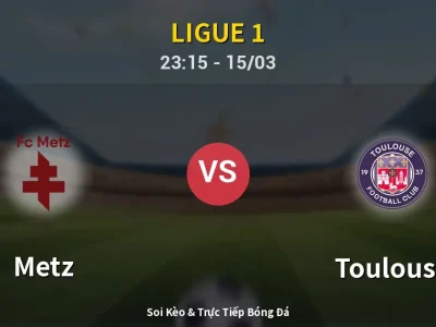 Soi Kèo Metz vs Toulouse – 23:15 15/03 | Nhận Định, Dự Đoán Tỷ Số