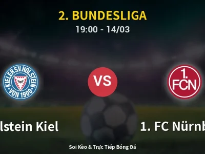 Kết Quả: Holstein Kiel 2-3 1. FC Nürnberg – Highlight & Bàn Thắng | 2. Bundesliga