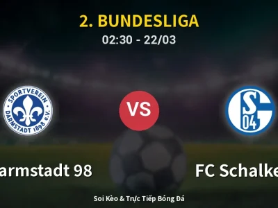 Kết Quả: SV Darmstadt 98 1-1 FC Schalke 04 – Highlight & Bàn Thắng | 2. Bundesliga