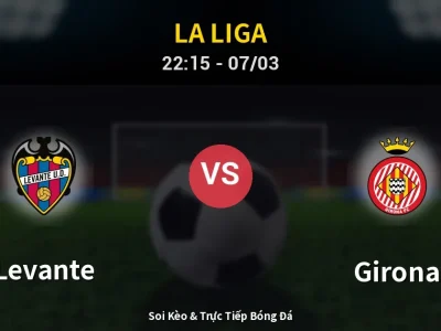 Soi Kèo Levante vs Girona – 22:15 07/03 | Nhận Định, Dự Đoán Tỷ Số