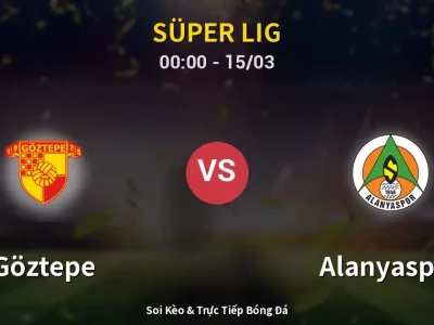 Kết Quả: Göztepe 2-2 Alanyaspor – Highlight & Bàn Thắng | Süper Lig