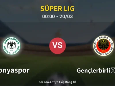 Kết Quả: Konyaspor 1-0 Gençlerbirliği S.K. – Highlight & Bàn Thắng | Süper Lig