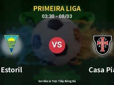 Kết Quả: Estoril 0-0 Casa Pia – Highlight & Bàn Thắng | Primeira Liga