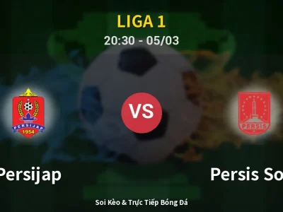 🔴 Trực Tiếp: Persijap 0-0 Persis Solo – Link Xem Liga 1 (Full HD)