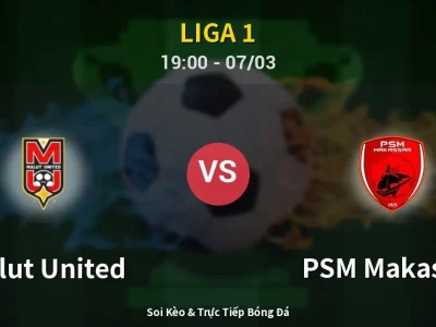 Kết Quả: Malut United 3-3 PSM Makassar – Highlight & Bàn Thắng | Liga 1